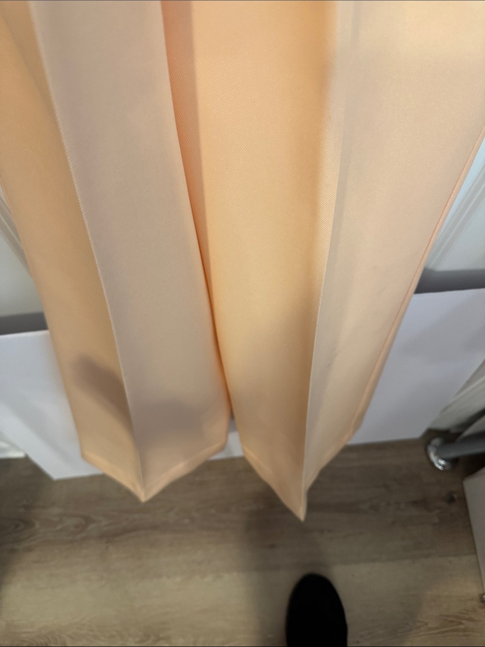 Women’s Peach Maxi Jumpsuit with Belt - Picture 8 of 14